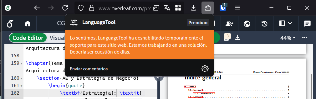 Breaking Free: How to Fix LanguageTool's Overleaf Block (A Technical Deep-Dive)